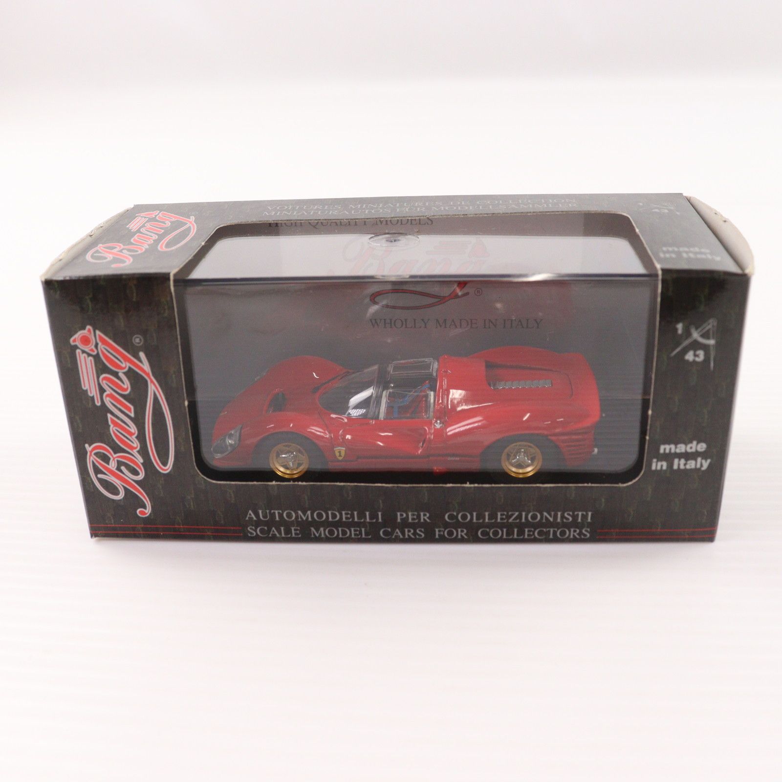 1/43 FERRARI(フェラーリ) 330 P4 SPIDER PROVA 1967 レッド