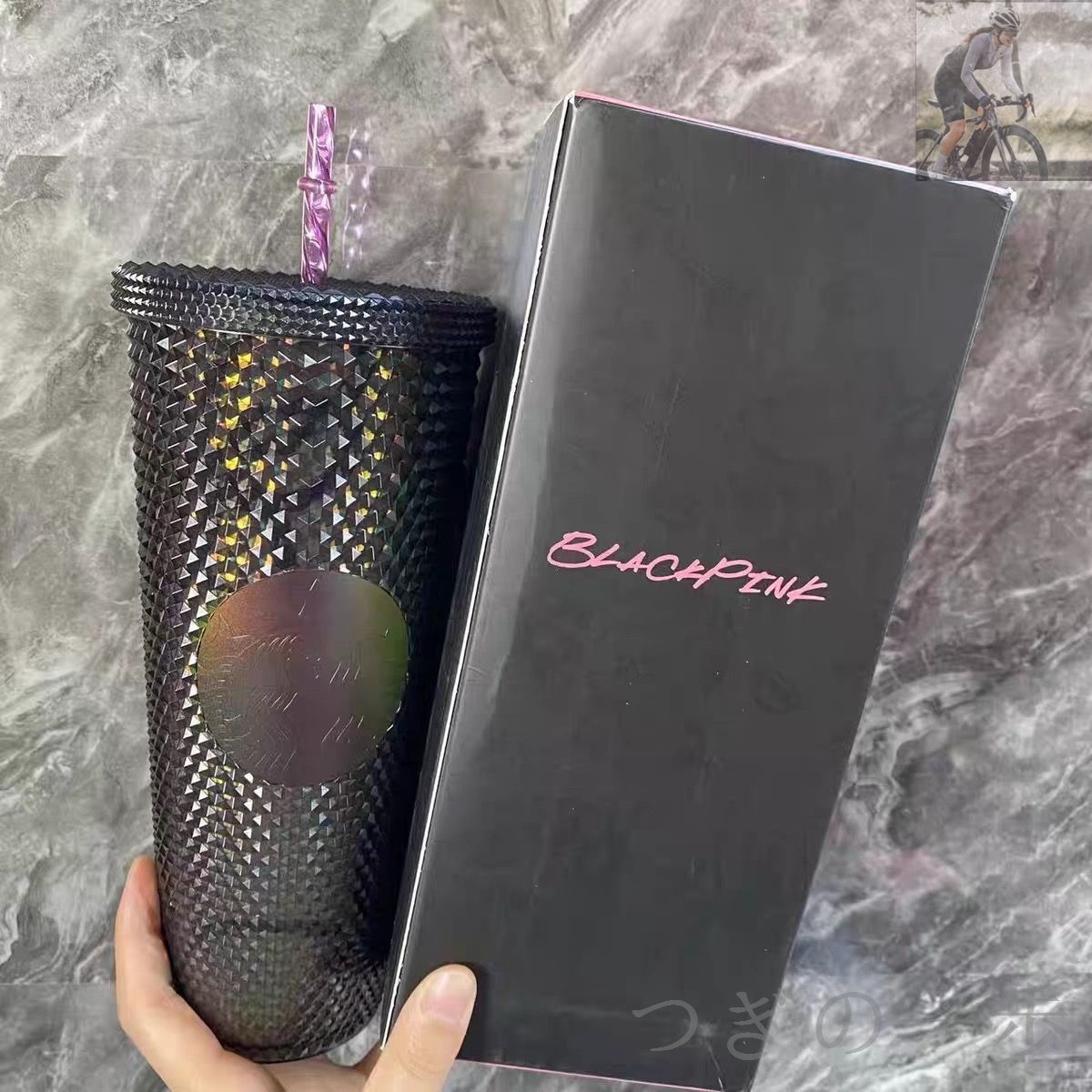 美品.新品未使用】日本未発売 ブラック ピンク BLACKPINK