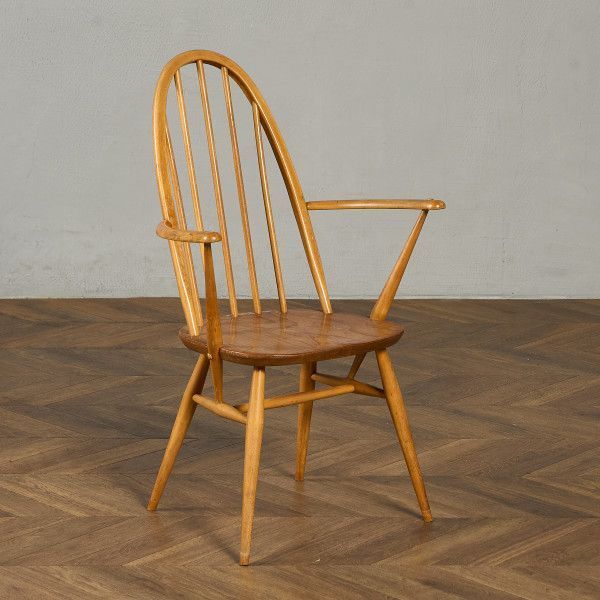 送料込 アーコール/ERCOL クエーカーチェア ビンテージ アーコール ERCOL ヴィンテージ クエーカー アームチェア