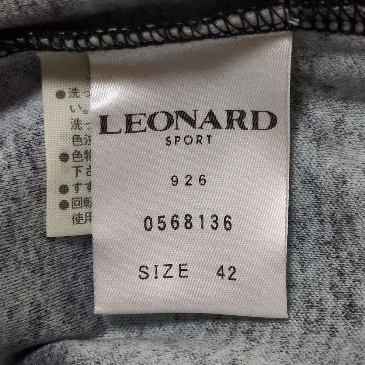 LEONARD SPORT(レオナールスポーツ) 半袖Tシャツ サイズ42 L