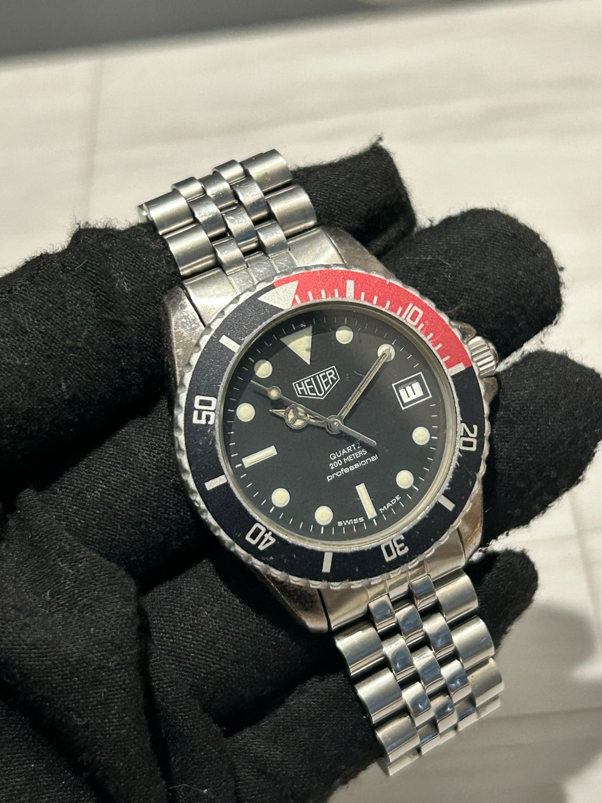 Tag heuer 37mm professional 1000 980.053 タグホイヤー