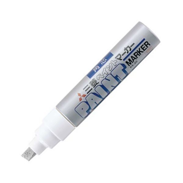 まとめ 三菱鉛筆 油性ペイントマーカー 太字角芯 銀 PX30.26 1本 ×20セット