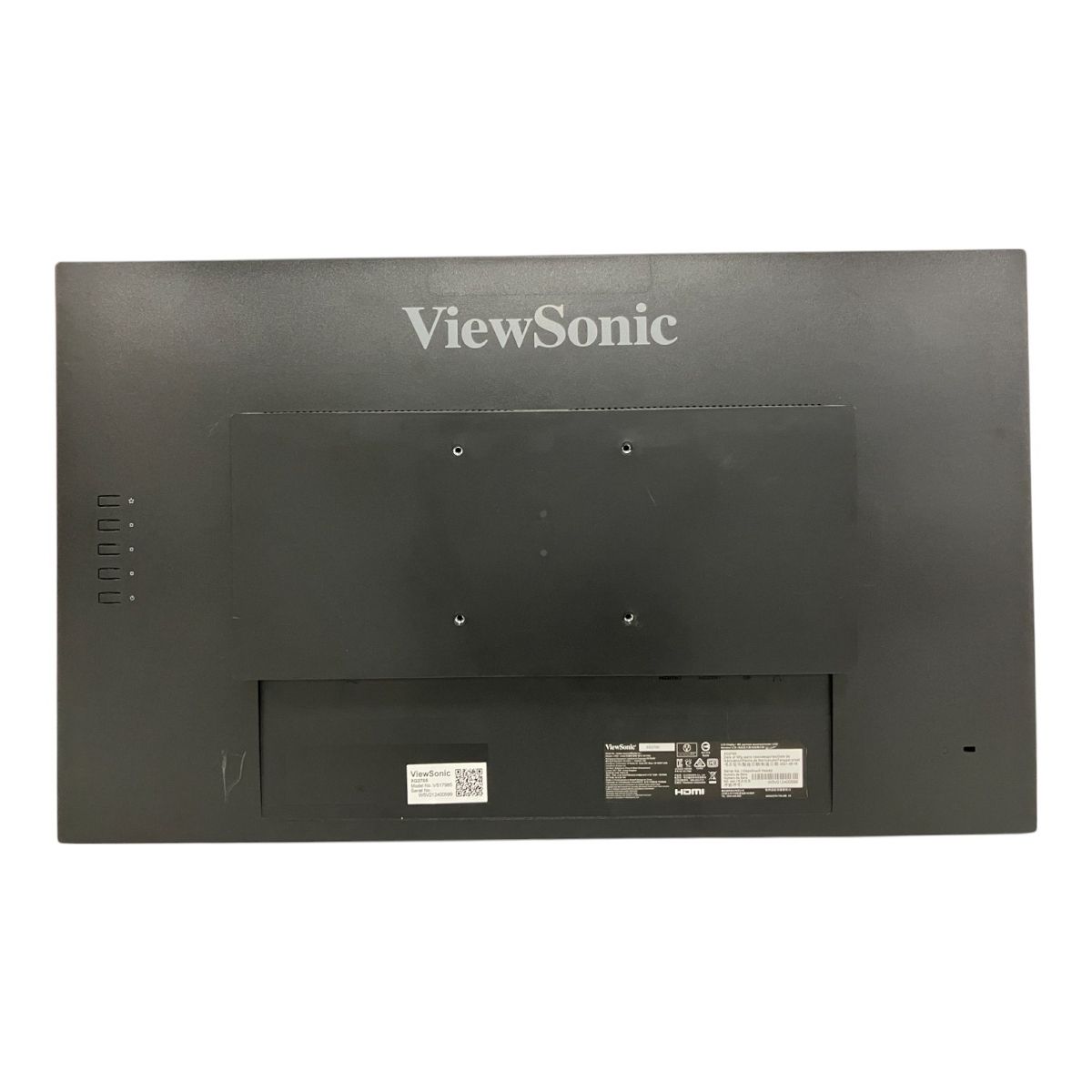 ViewSonic XG2705 PCモニター 27型 2021年製 液晶ディスプレイ
