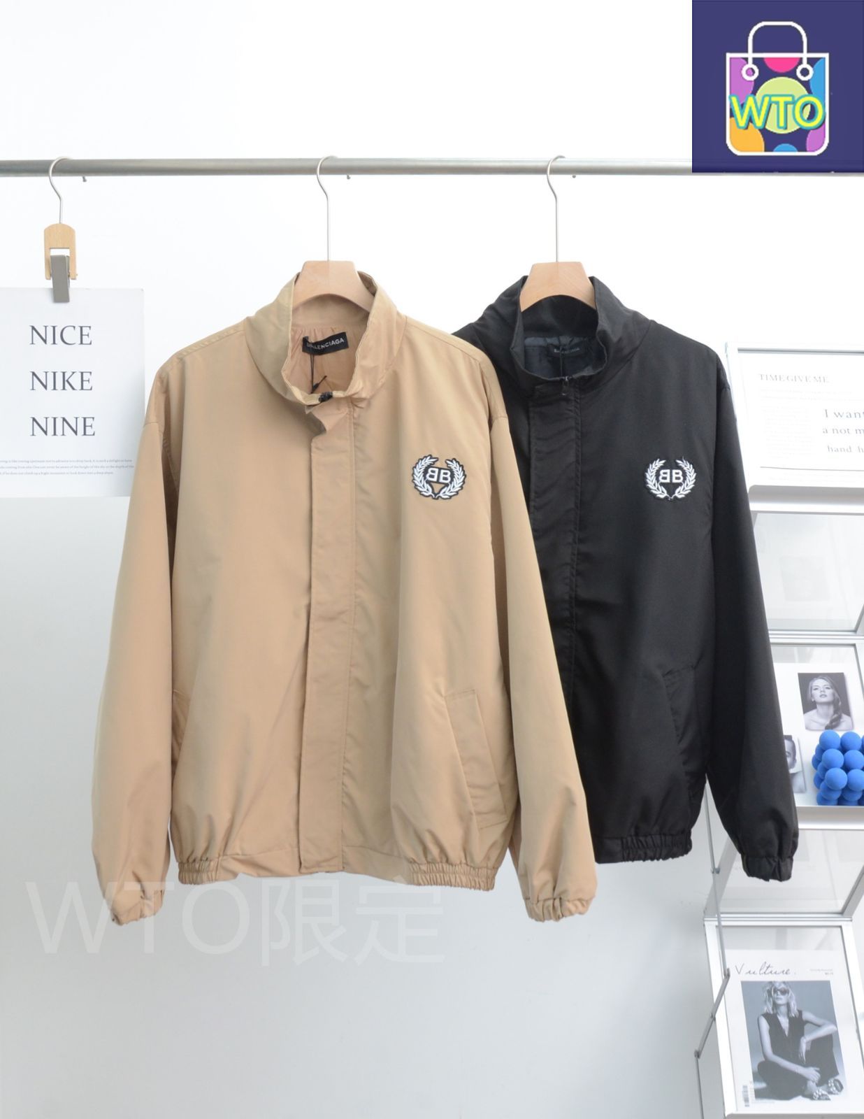 バレンシアガ（Balenciaga） BLCG のクラシックな麦穂柄の防水