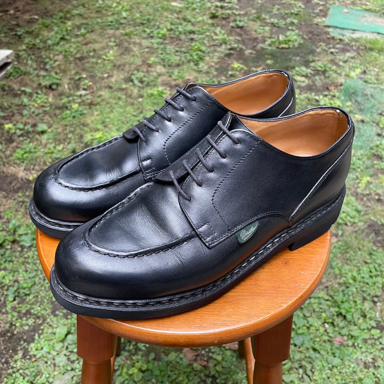 美品】 Paraboot /パラブーツ シャンボード 黒 SIZE 7 www.gwcl.com.gh