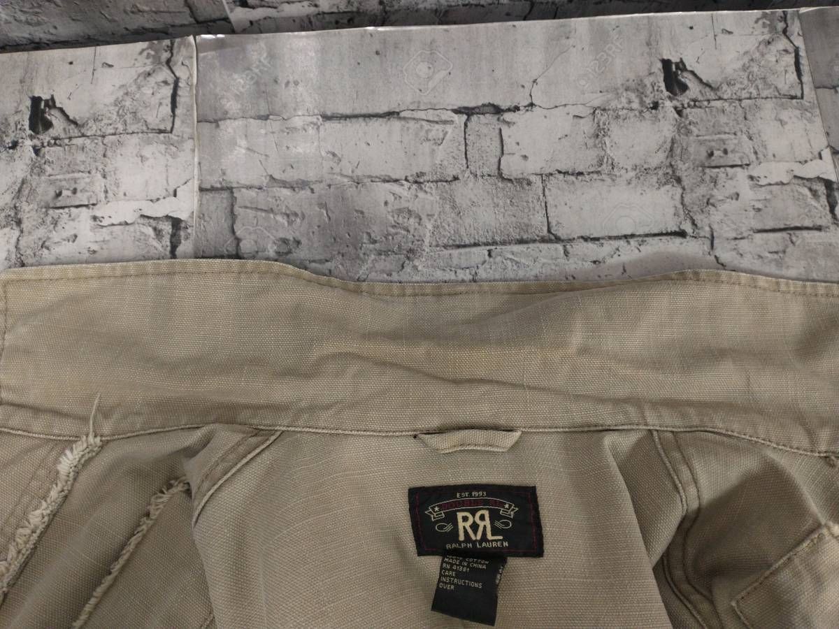 RRL RALPH LAUREN ダブルアールエル ラルフローレン キャンバス