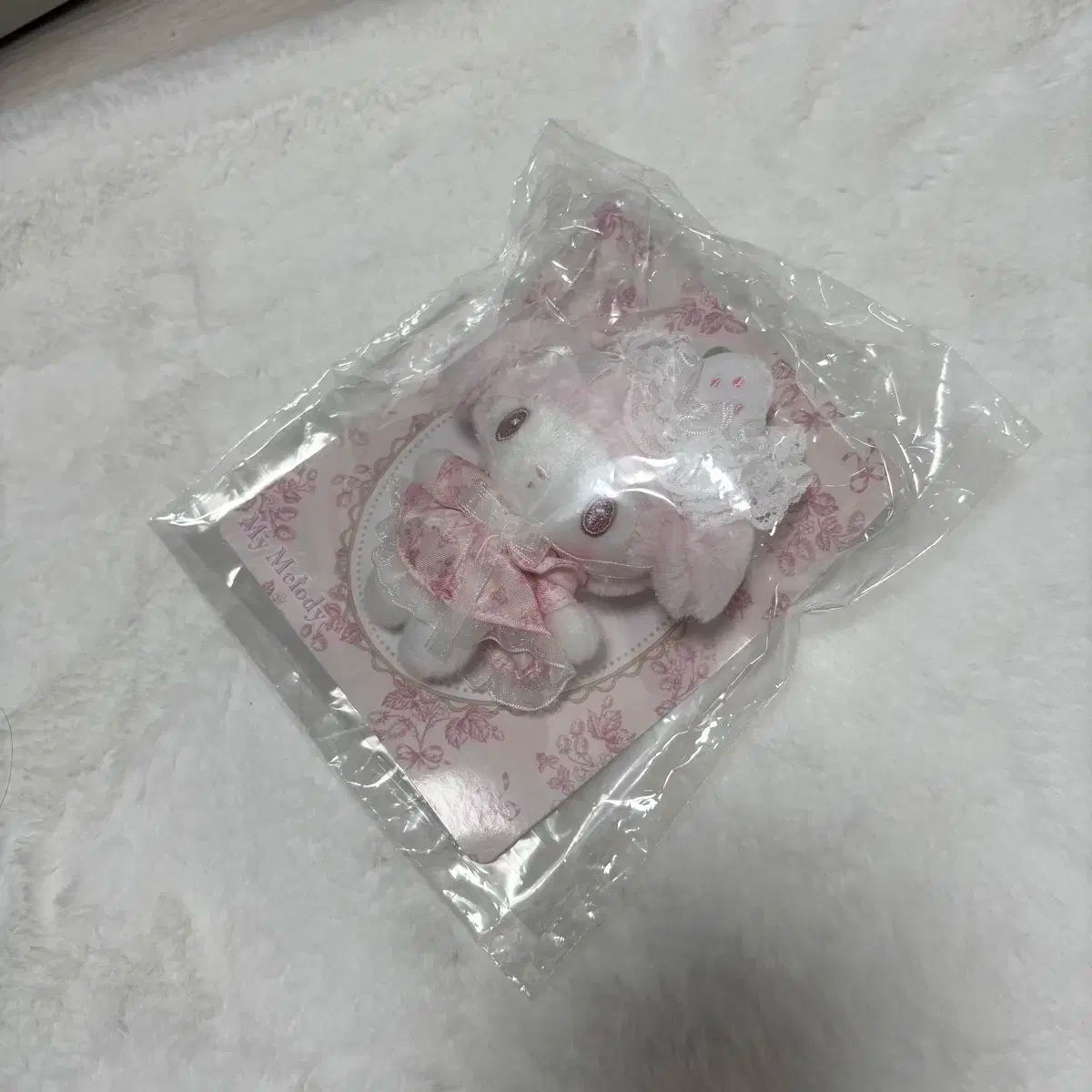 マイメロダ しろいちご ブローチ