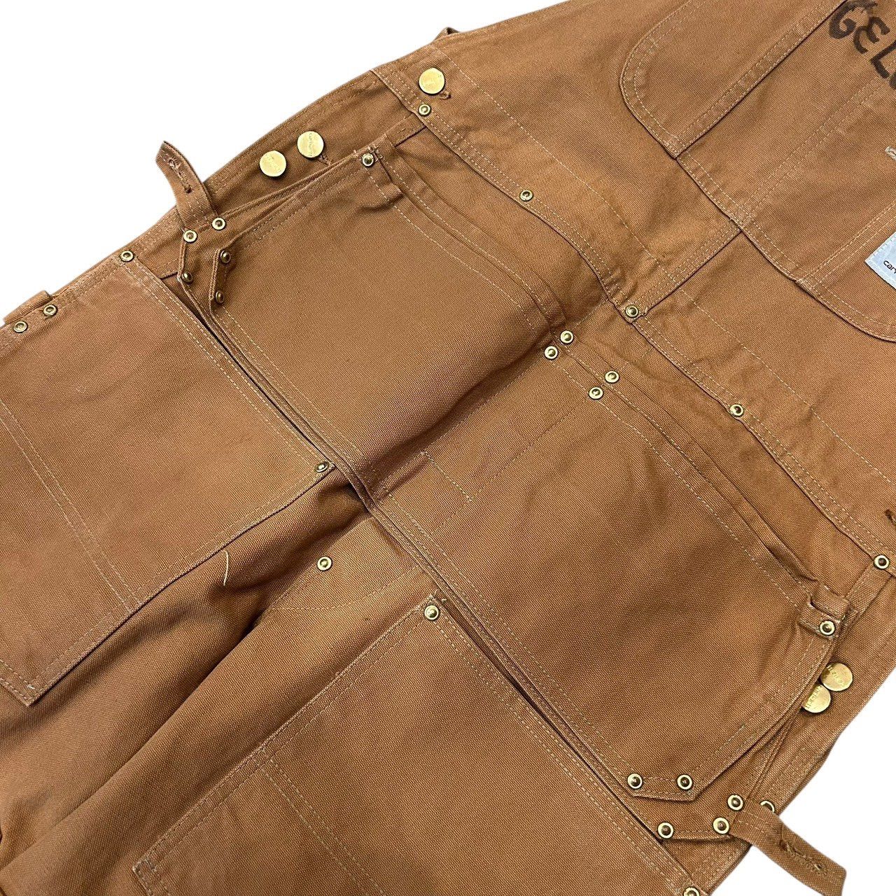 ヴィンテージCarharttカーハートブラウンダックオーバーオール 50-60's Carhartt ブラウンダックオーバーオール “ダブルニー