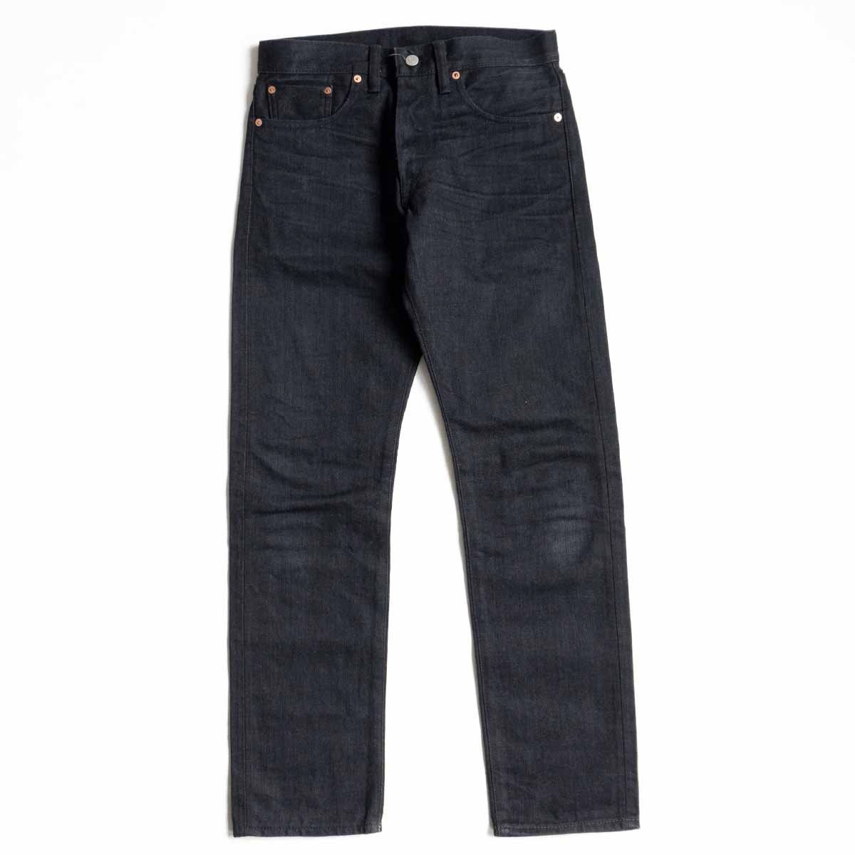 美品】RRL 【NEW BLACK ON BLACK SLIM FIT BLACK DENIM PANTS 】30×30 