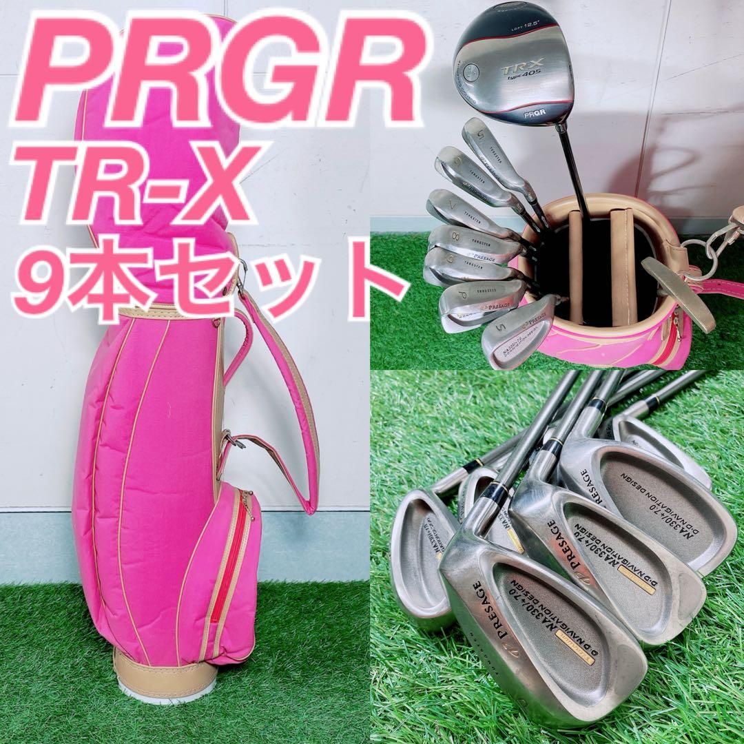 ゴルフクラブ レディースセット 初心者 プロギア TR-X 405 N1622