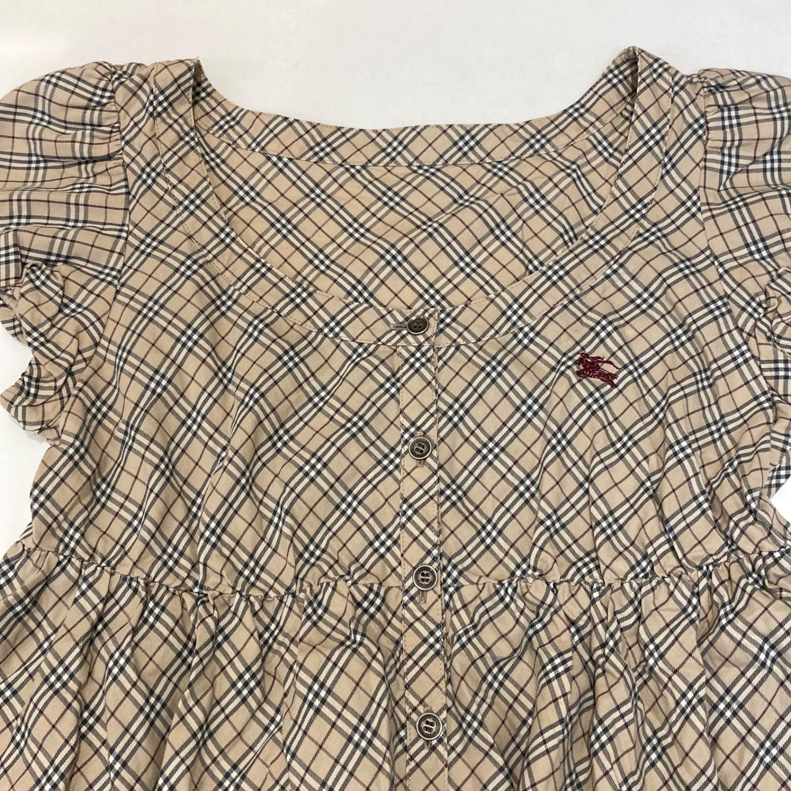 BURBERRY BLUE LABEL バーバリー ブルーレーベル チュニックブラウス BURBERRY BLUE LABEL バーバリー ブルーレーベル チュニックブラウス