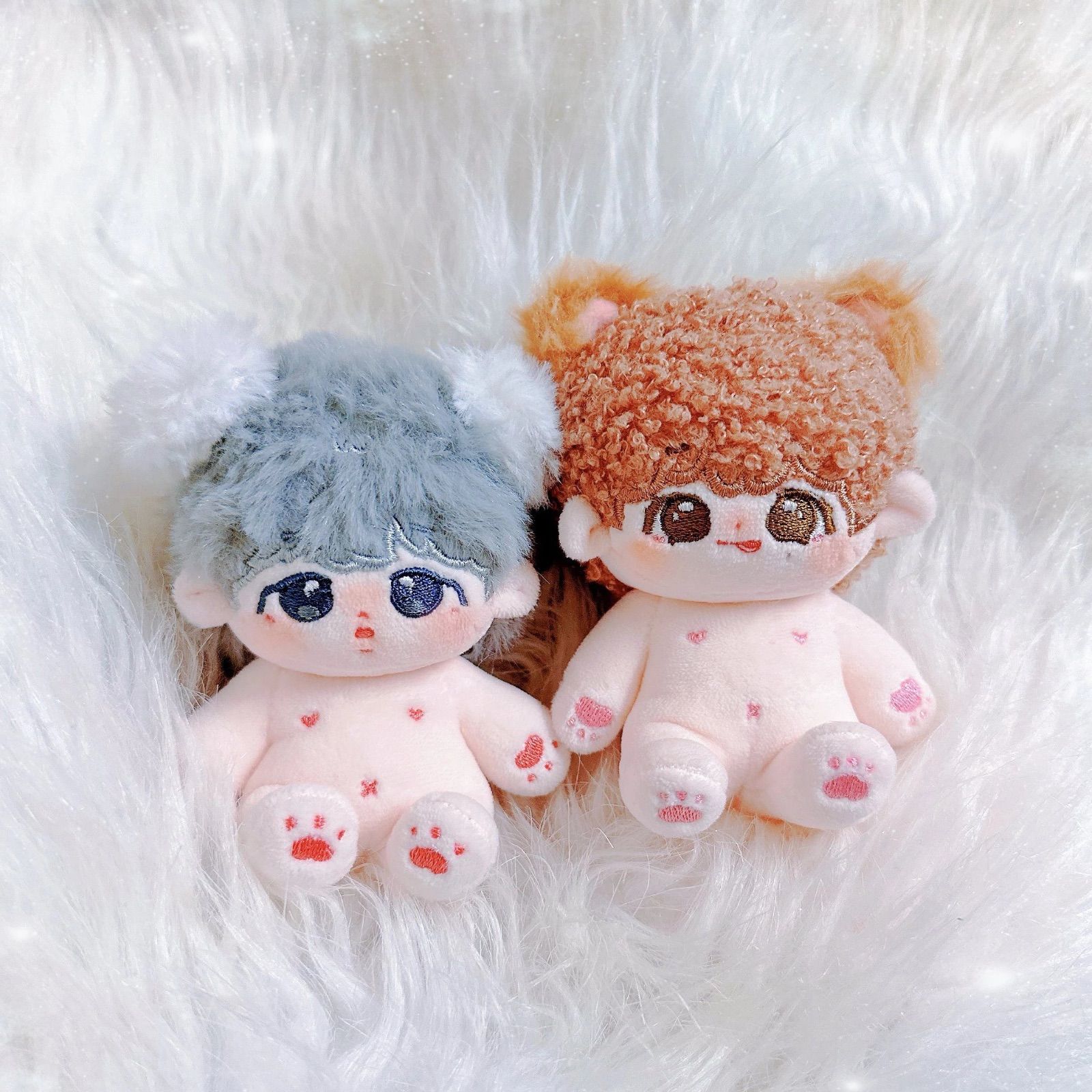 BTS テテ v ジミン ぬいぐるみ 10cm 新品 マスター - メルカリ