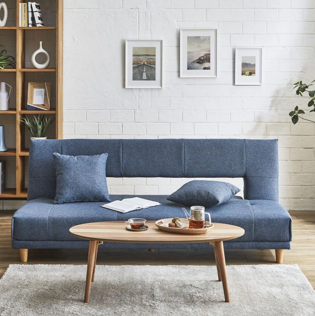 楕円タイプ センターテーブル 幅100cm ローテーブル リビングテーブル テーブル 1人暮らし ワンルーム MARWIL-DEMENAGEMENTS_CH