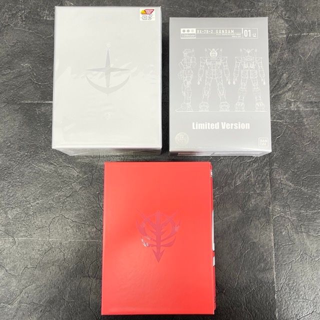 ほぼ新品 機動戦士 GUNDAM ガンダム DVD-BOX 1 2 RX-7B-2 Limited