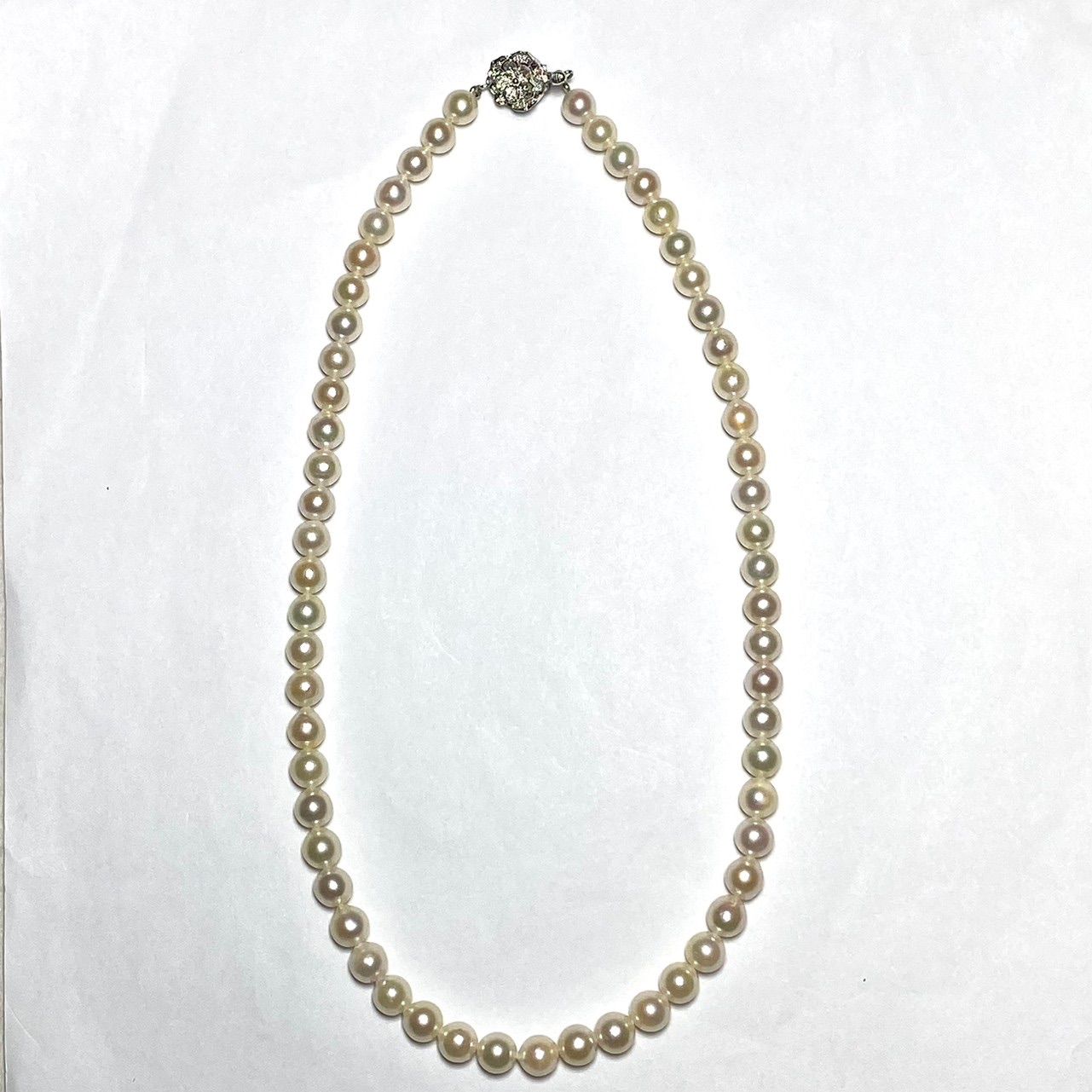 あこや真珠 ネックレス 6.5-7.0mm sh124 - メルカリ