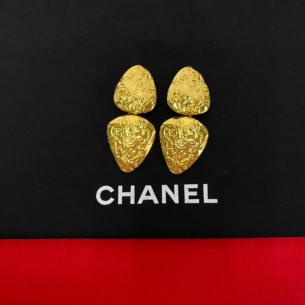 極 美品 コメ有 CHANEL シャネル ヴィンテージ 93P 刻印 ココマーク 