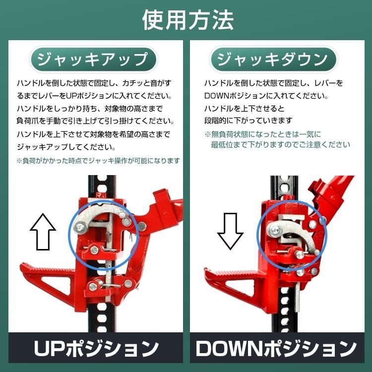 ジャッキ ジャッキアップ