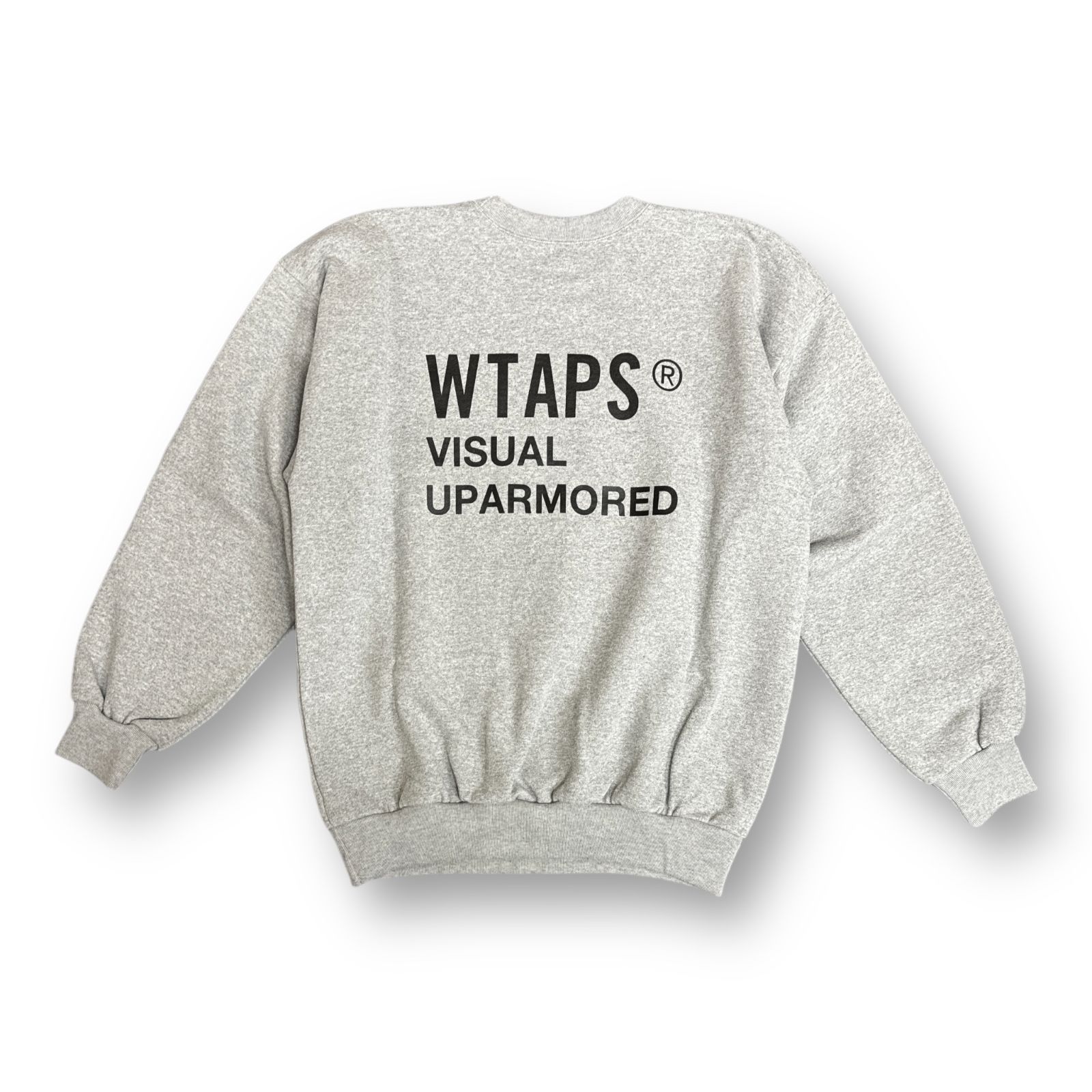 WTAPS 232ATDT-CPM01S ロゴ クルーネック スウェット232ATDT-CPM01S