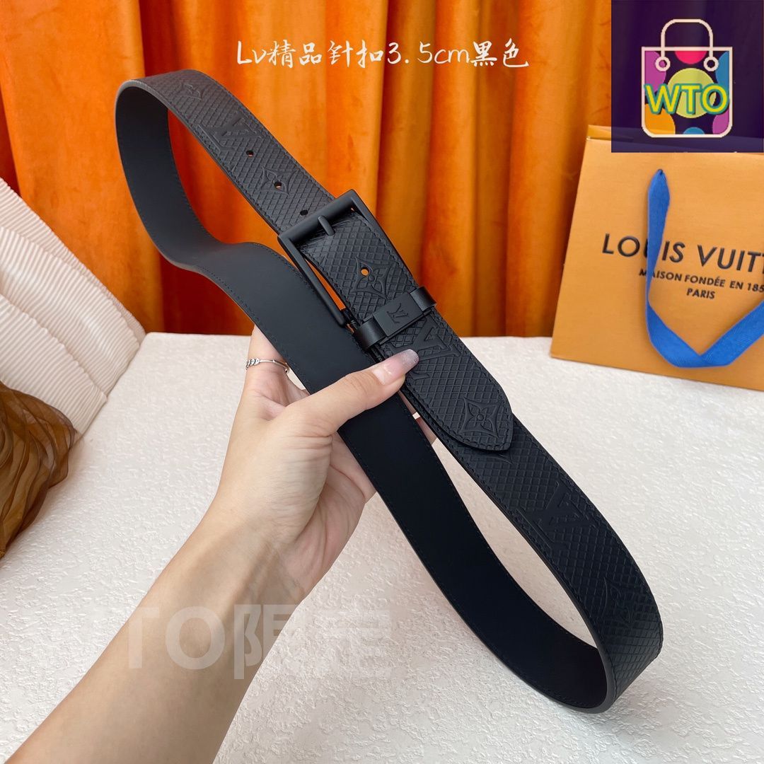 ルイヴィトン　ストラップ ルイ・ヴィトン ショルダーストラップ（幅4CM） J02487 ノワール