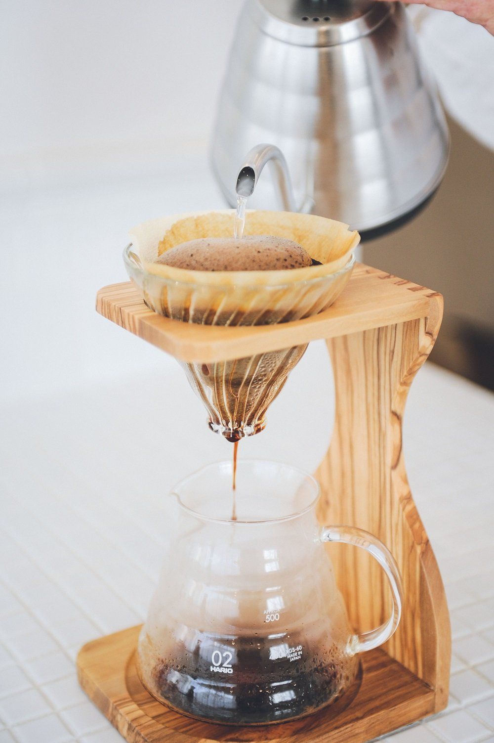 v60 オリーブウッドスタンドセット