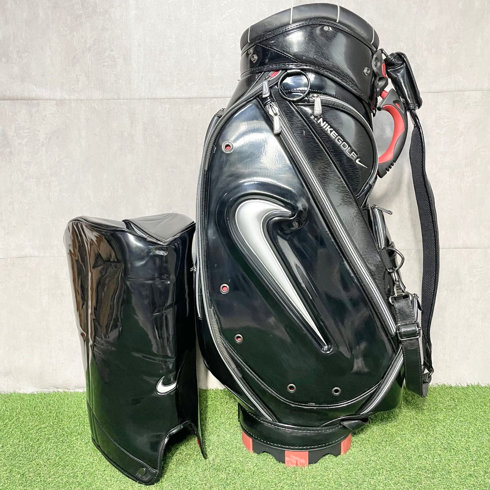廃盤品】NIKE ナイキ プロモデル キャディバッグ ゴルフバッグ