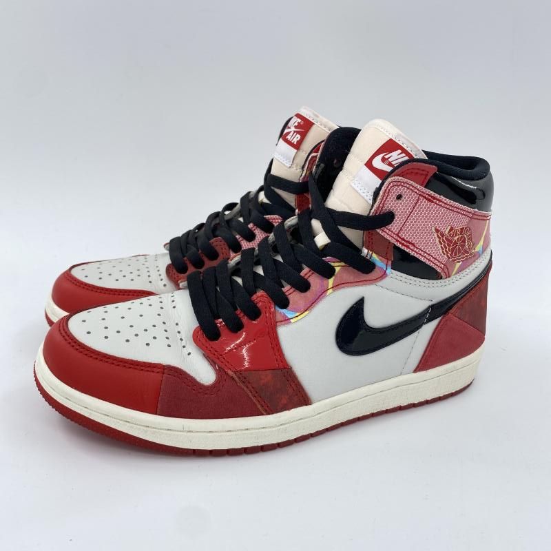 中古】Spider Man × NIKE AIR JORDAN 1 High OG SP スニーカー DV1748