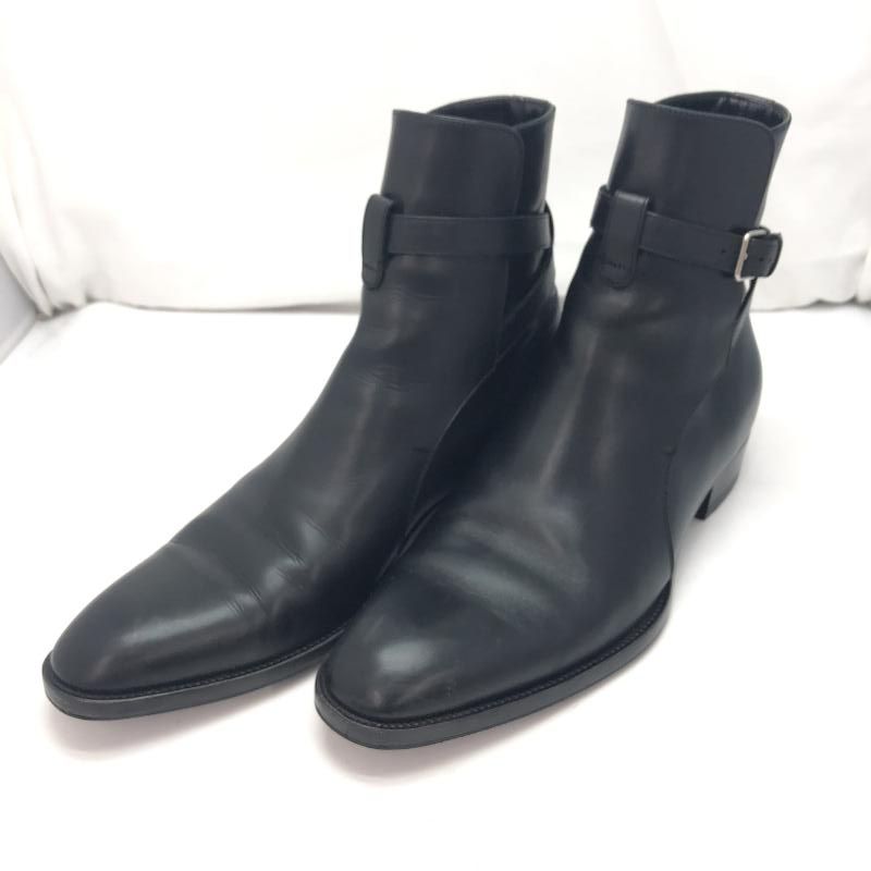 サンローラン　ジョッパーブーツ　サイズ42 中古】SAINT LAURENT ワイアットジョッパーブーツ 42 黒 サン