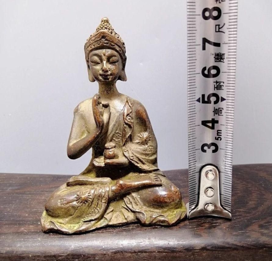 銅像 銅仏 仏陀 仏像 仏像 彫刻 置物 開運 風水 - メルカリ