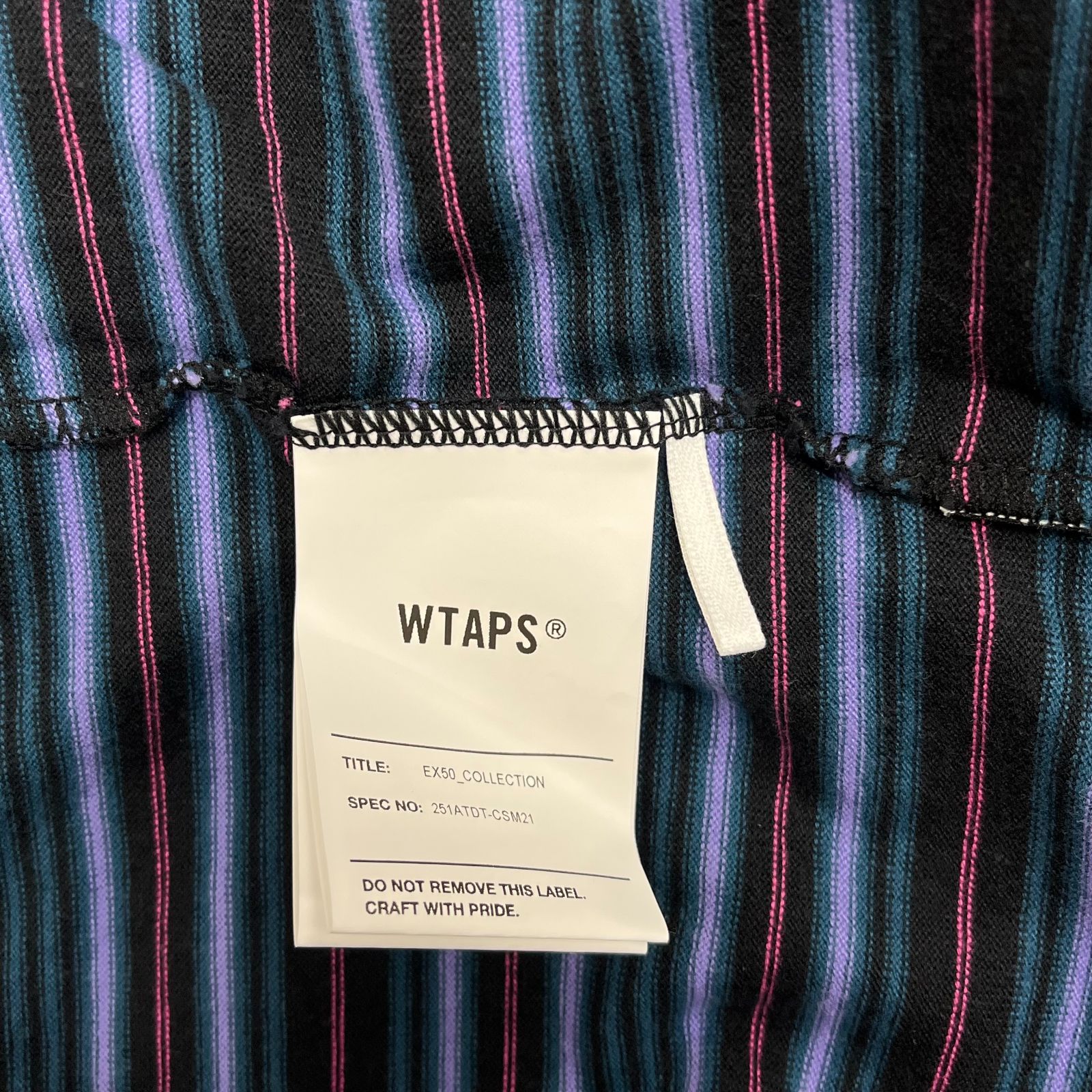 WTAPS ダブルタップス 25SS 251ATDT-CSM21 BDY / LS / COTTON