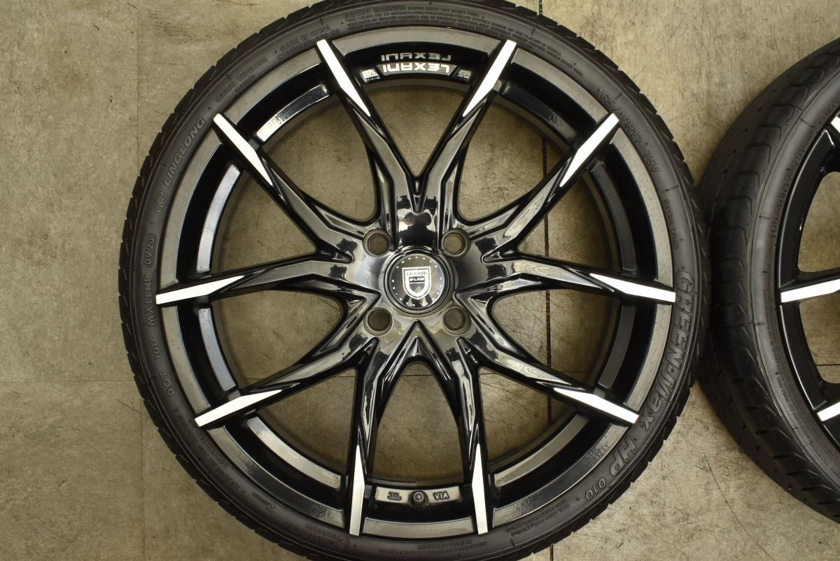 軽自動車インチアップサイズ】レグザーニ 17in 5.5J+45 PCD100 2023年