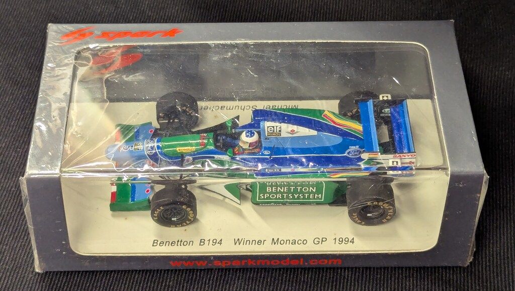ミニカー 1/43 Spark Benetton B194 Monaco GP 1994 1/43 Spark Benetton B194 Monaco Gp 1994 | eBay