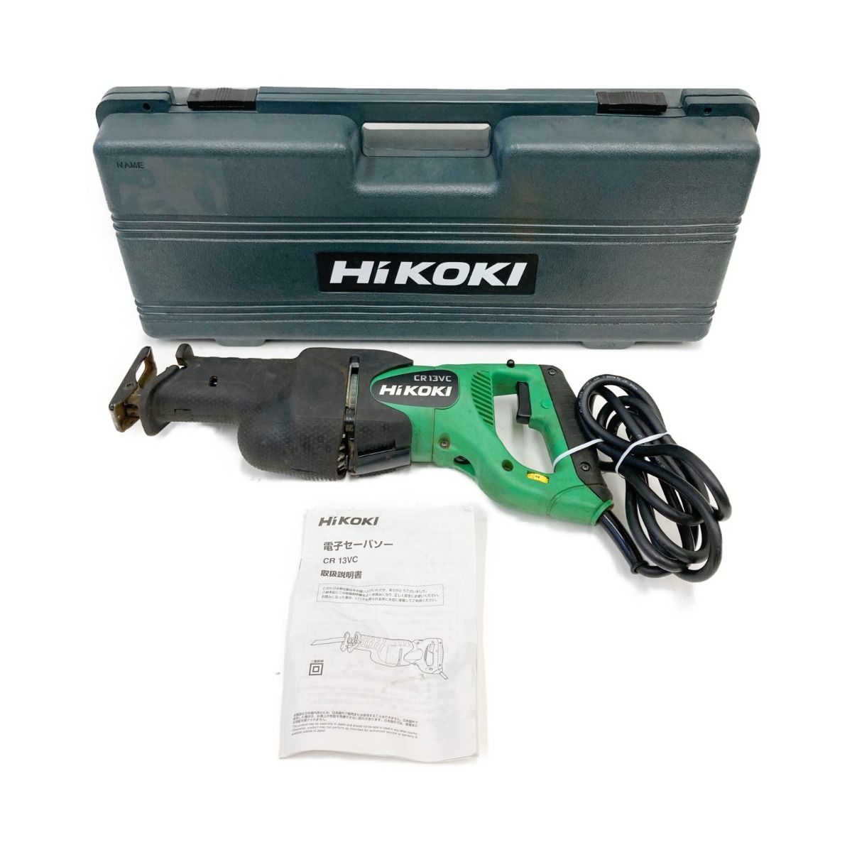  HiKOKI ハイコーキ 10.8V コードレスセーバソー CR12DA(ES) LEDライト内蔵 セーバソー CR12DA 日立工機 レシプロソー コードレス - 4