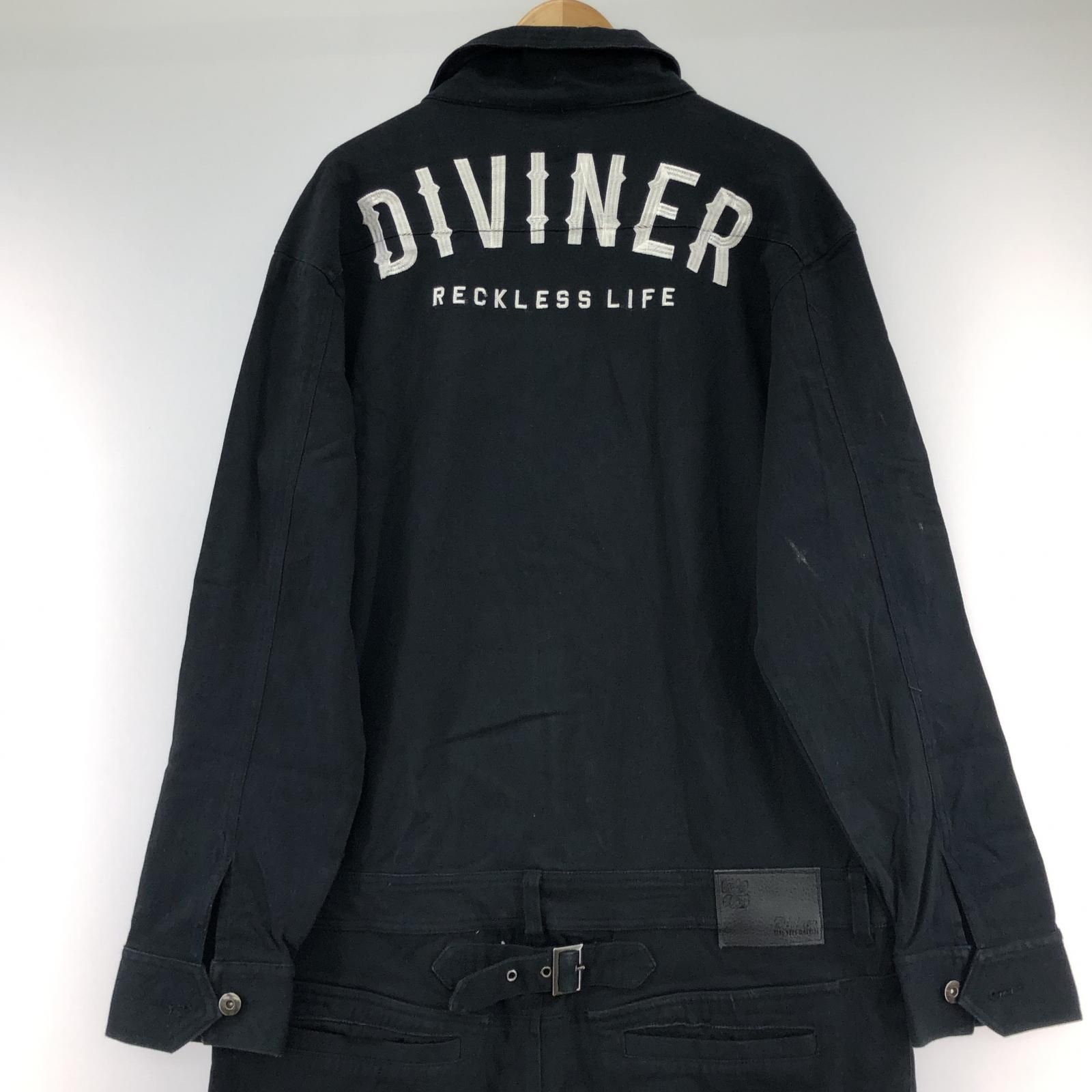 DIVINER ディバイナー オールインワンツナギ sizeXXL/ブラック DIVINER ディバイナー オールインワンツナギ sizeXXL/ブラック