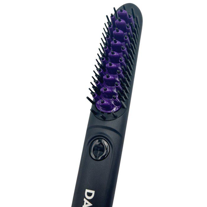 ヤーマン DAFNI nano ダフニナノ ブラシ型ヘアアイロン ブラック