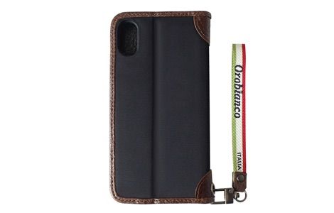 週末セール! iPhoneXR用 高級手帳型ケース オロビアンコ 黒 - メルカリ