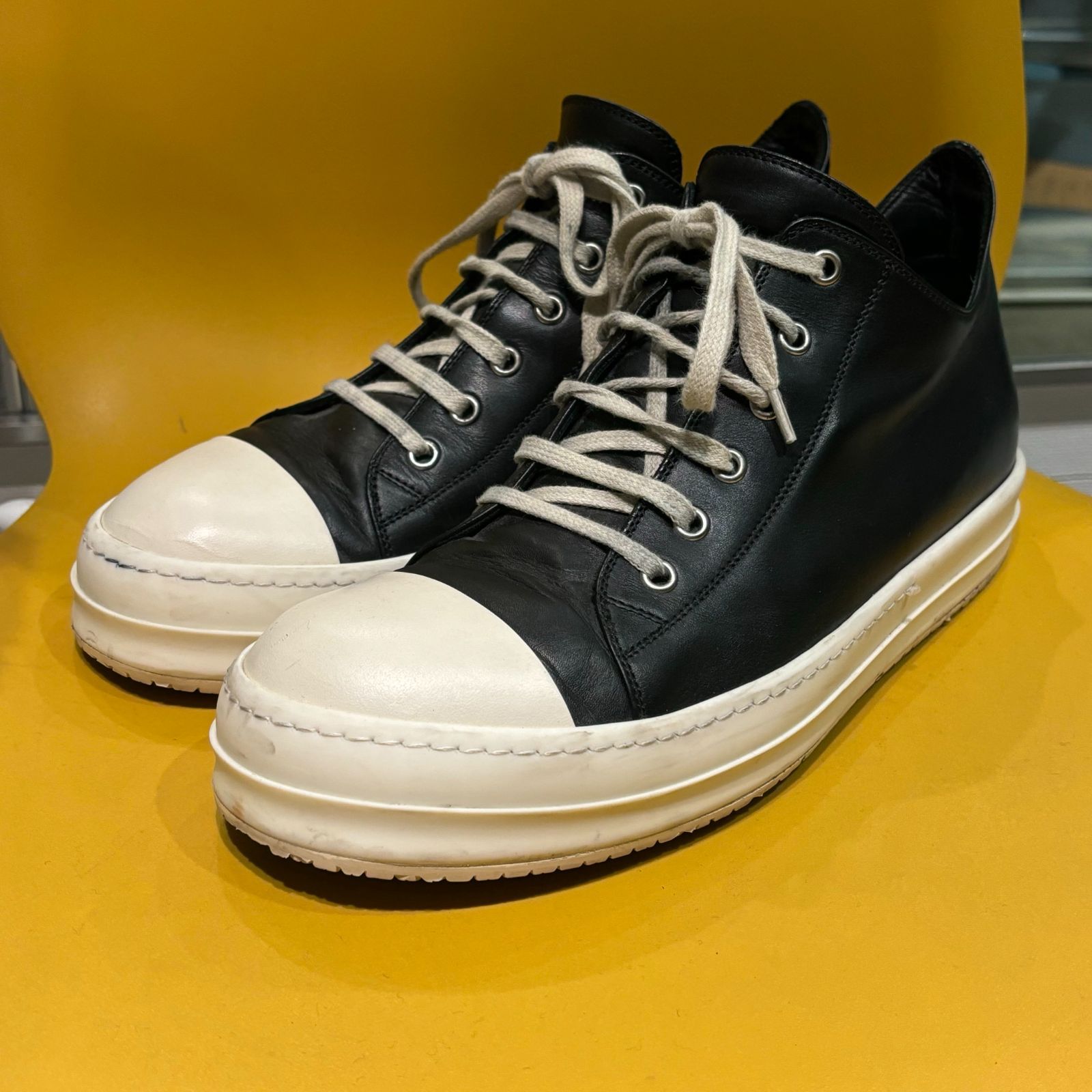 Rick Owens リックオウエンス 46831 ラモーンズ LOW スニーカー 