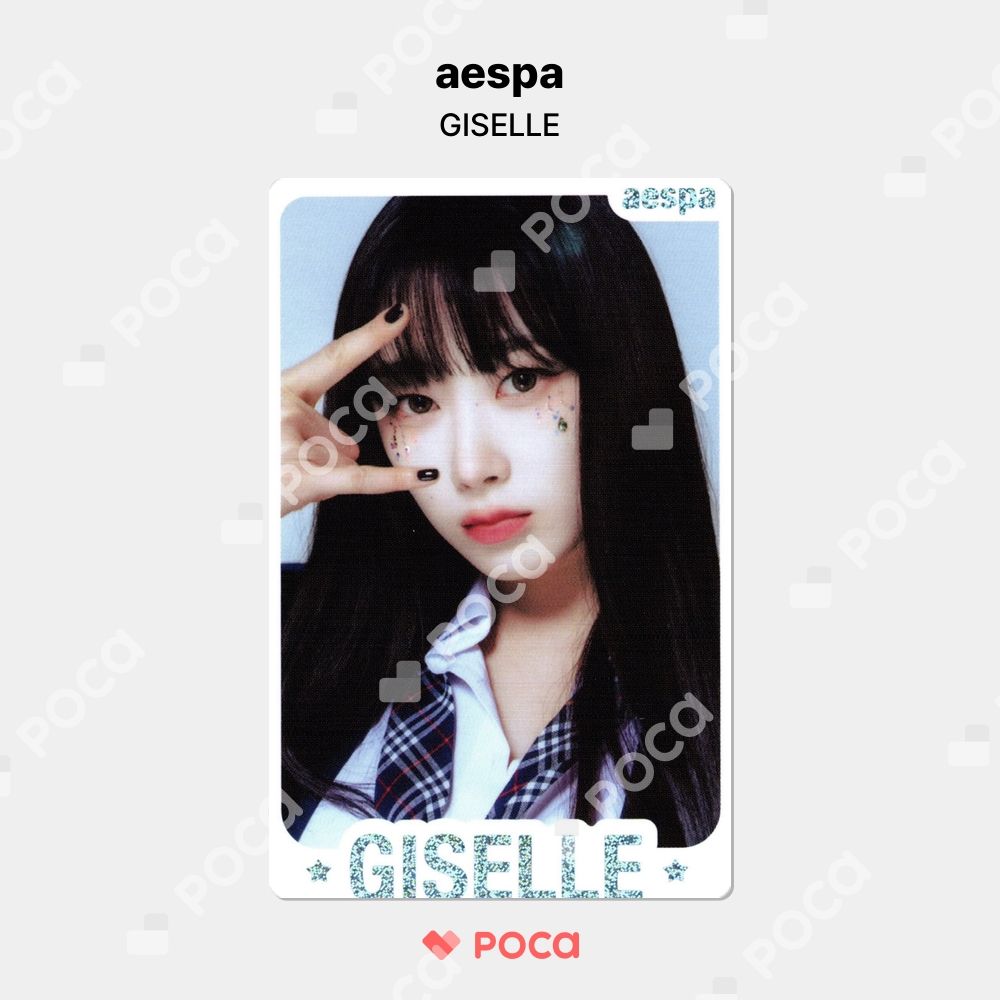 aespa ジゼル トレカ MY WORLD TRADING CARD SET C MD 公式