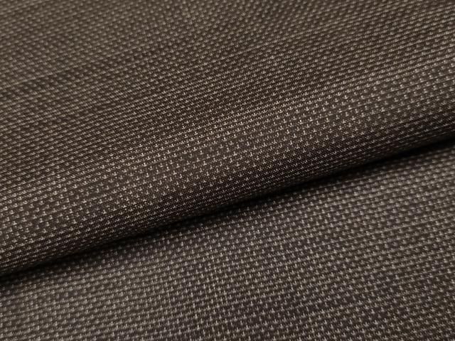 平和屋着物□極上 本場大島紬 9マルキ 泥染め 証紙付き 逸品