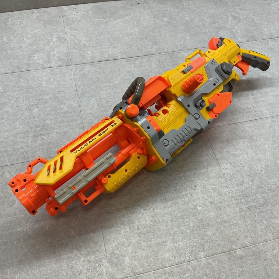 ジャンク NERF ナーフ VULCAN EBF-25 ダーツブラスターバルカン 三脚 - メルカリ