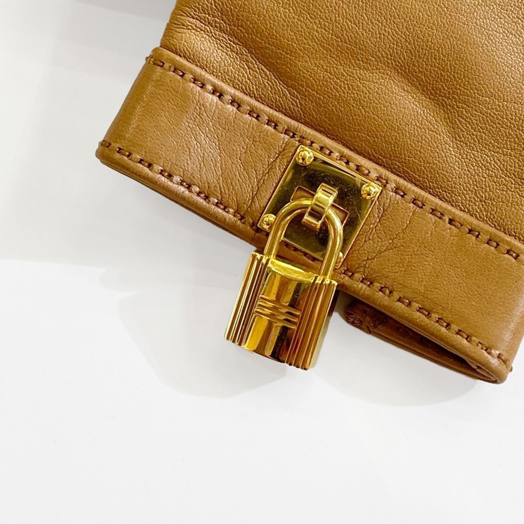 HERMES (エルメス) ケリーカデナレザーグローブ 20091899009510