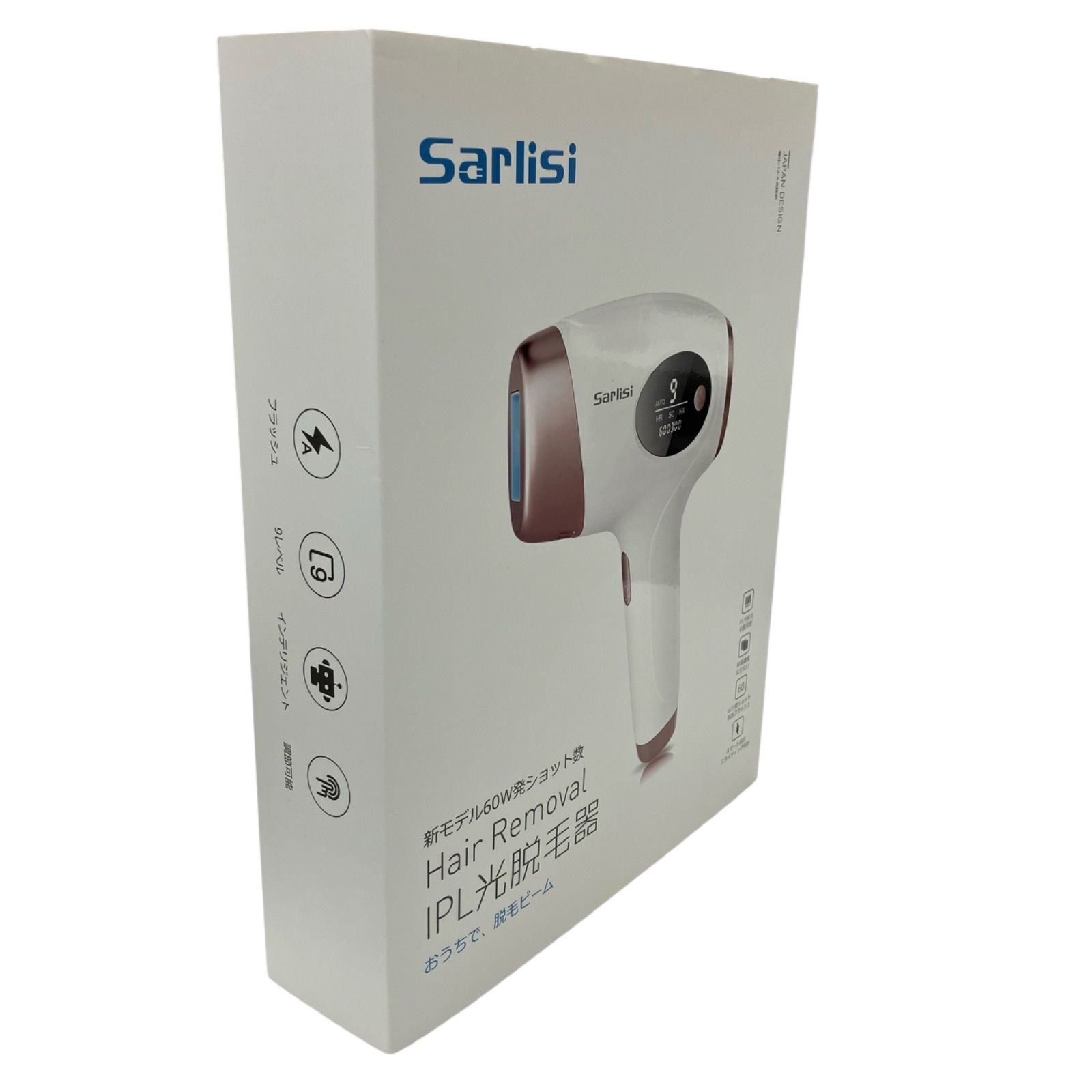 Sarlisi IPL光脱毛器 新モデル60W Sarlisi IPL光脱毛器 60W家庭用脱毛機 - メルカリ