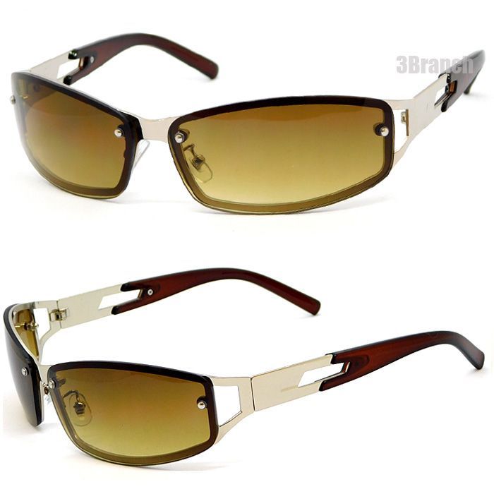 チョイ悪 オラオラ系■ スクエア型 メタル サングラス C-2金茶 哀川翔 暴走族 旧車 不良 ヤンキー デコトラ 右翼 所ジョージ 