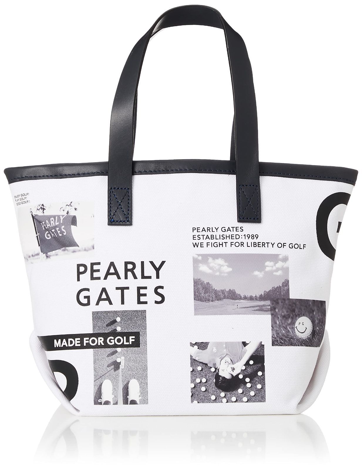 パーリーゲイツ ゴルフ カートバッグ ラウンドバッグ ミニバッグ ホワイト パーリーゲイツ PEARLY GATES ゴルフ カートバッグ ラウンド