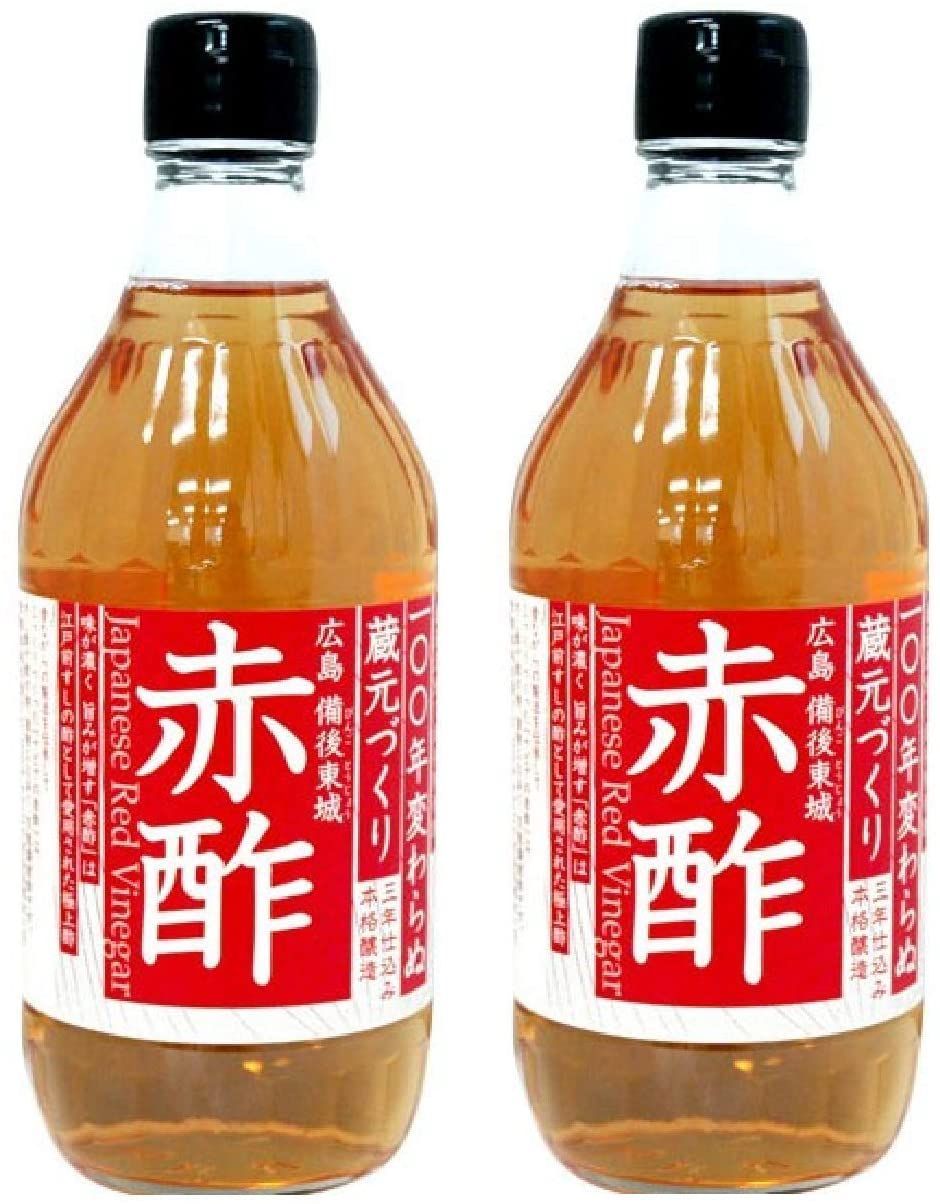 NAPIA 広島 備後東城 赤酢 500ml 2本セット - メルカリ