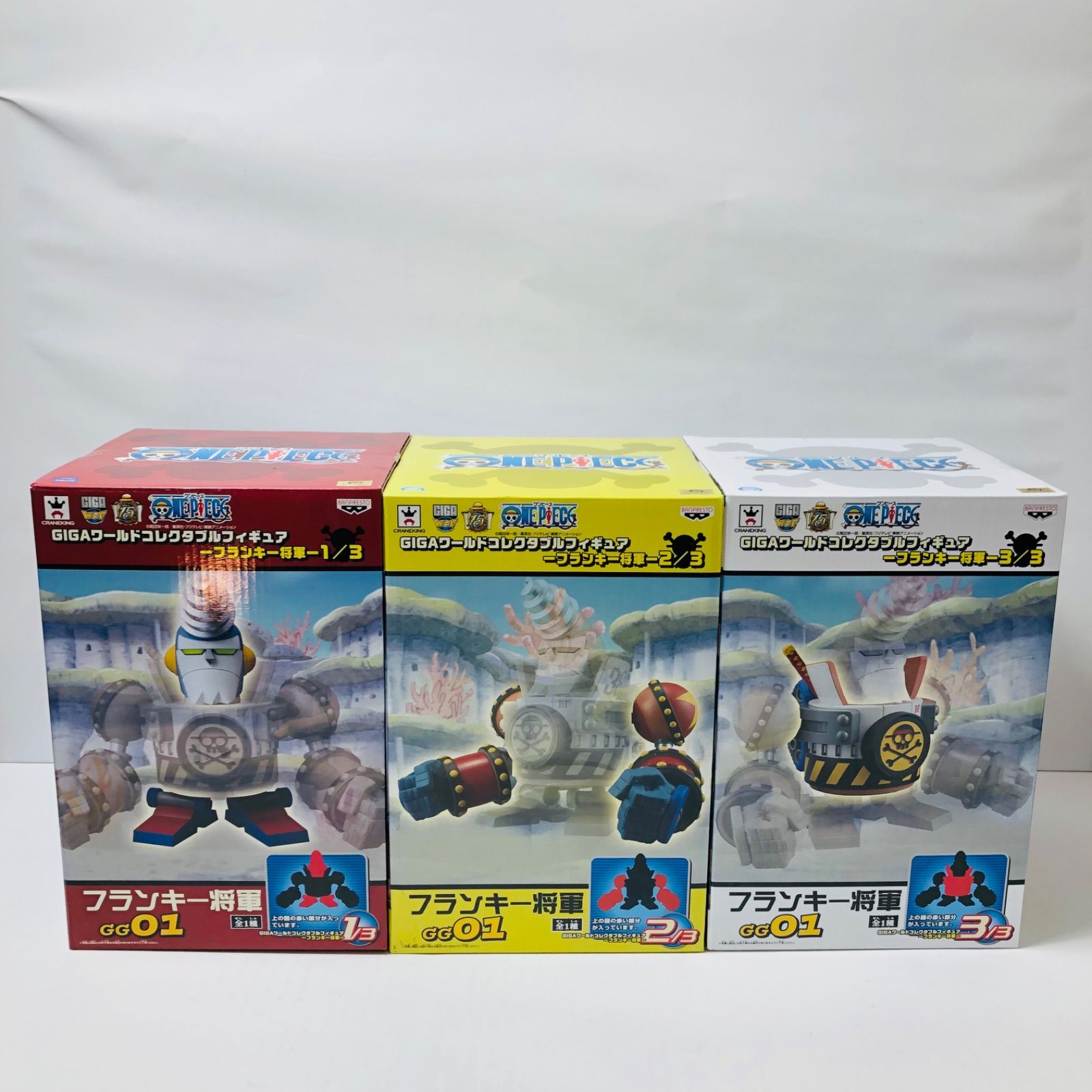 ワンピース GIGAワールドコレクタブルフィギュア フランキー将軍 未開封 GIGAワーコレ フランキー将軍 未開封 ONE PIECE (ワンピース) GIGA