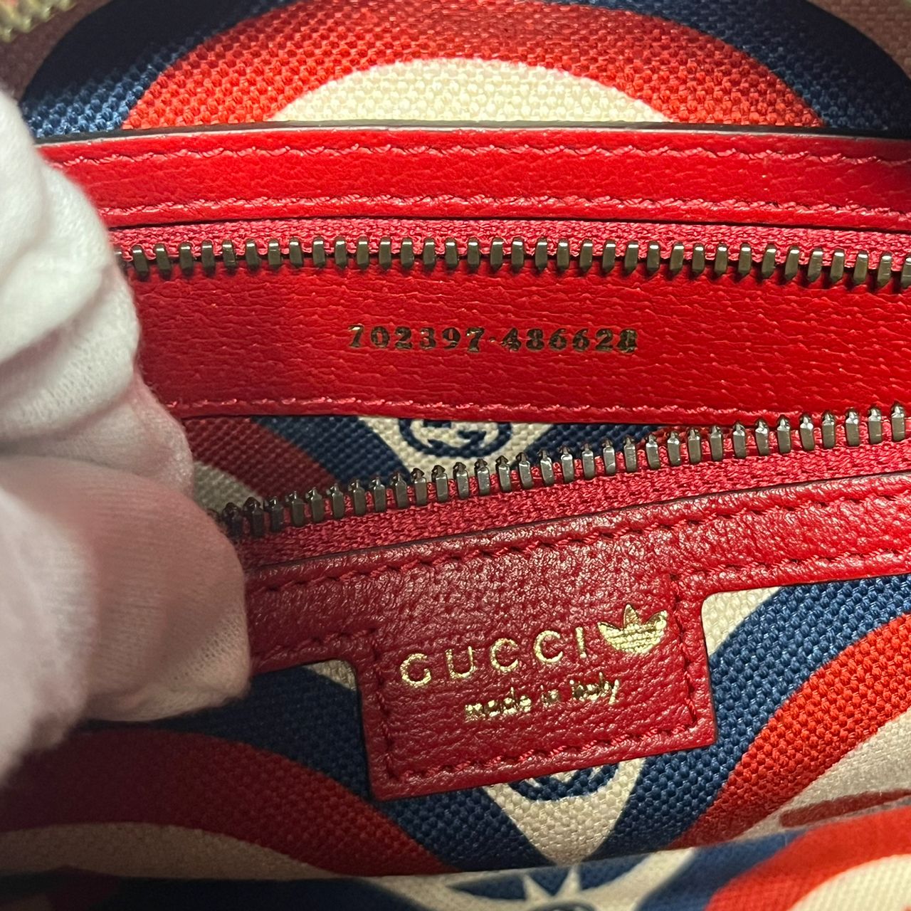 ≪値下げ！≫ GUCCI グッチ × adidas アディダス ミニダッフル バッグ 