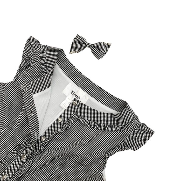 【極美品】ルネ RENE チェック　プリンセスティアラ　ドレス　ワンピース 6536240_462_1.jpg