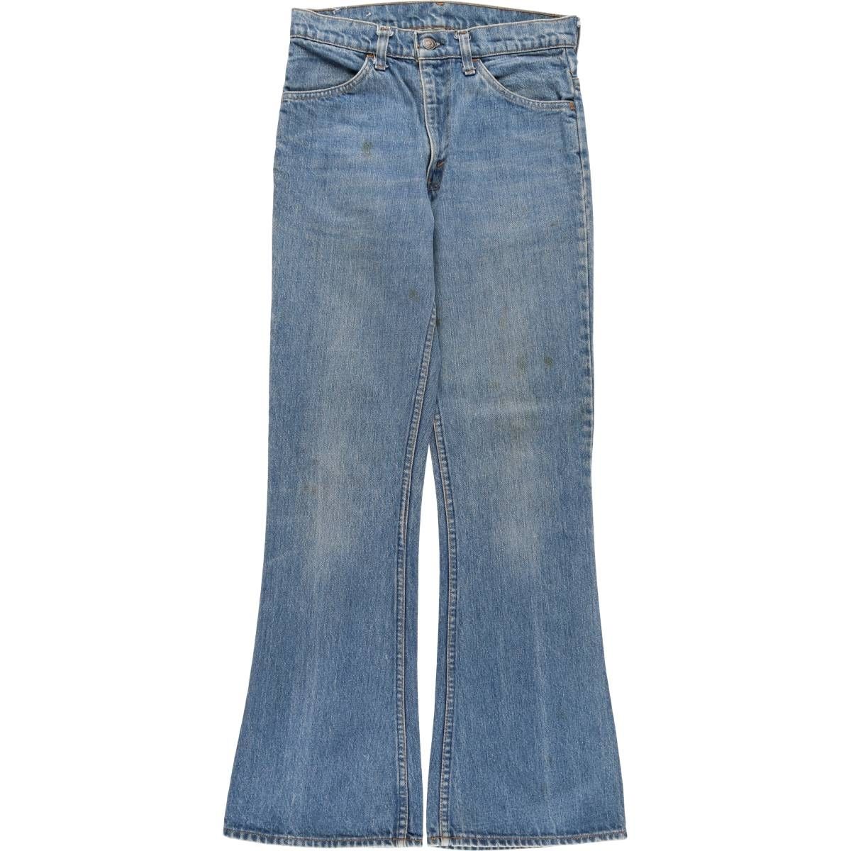 古着 リーバイス Levi s オレンジタブ フ カットデニムパンツ レディースL w27 相当 ヴィンテージ|eaa567879