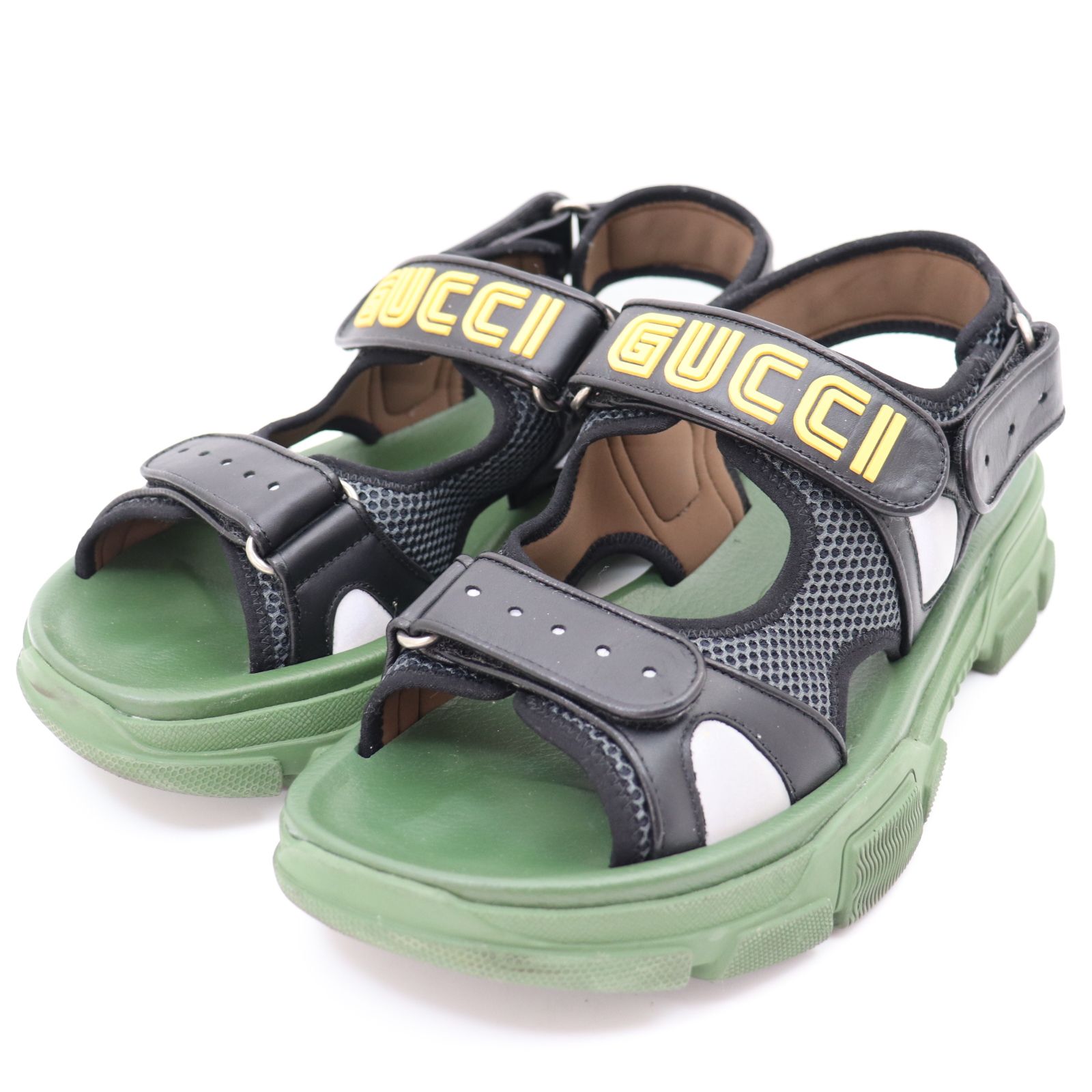 ITGZ2W5TJBE6 GUCCI グッチ フラッシュトレック ベルクロ ストラップ  