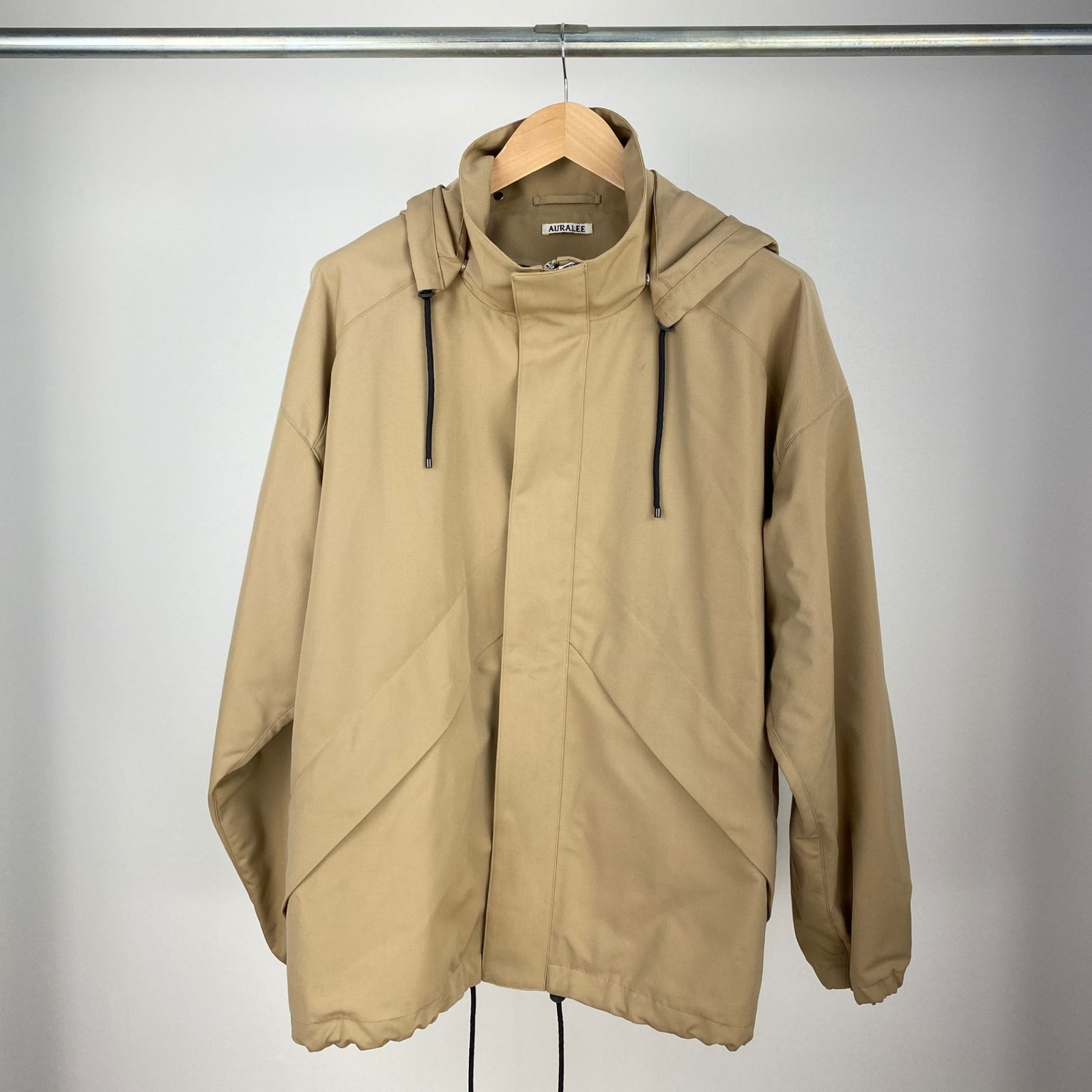 AURALEE ウールブルゾン メンズ XL ベージュ系【中古】 AURALEE 